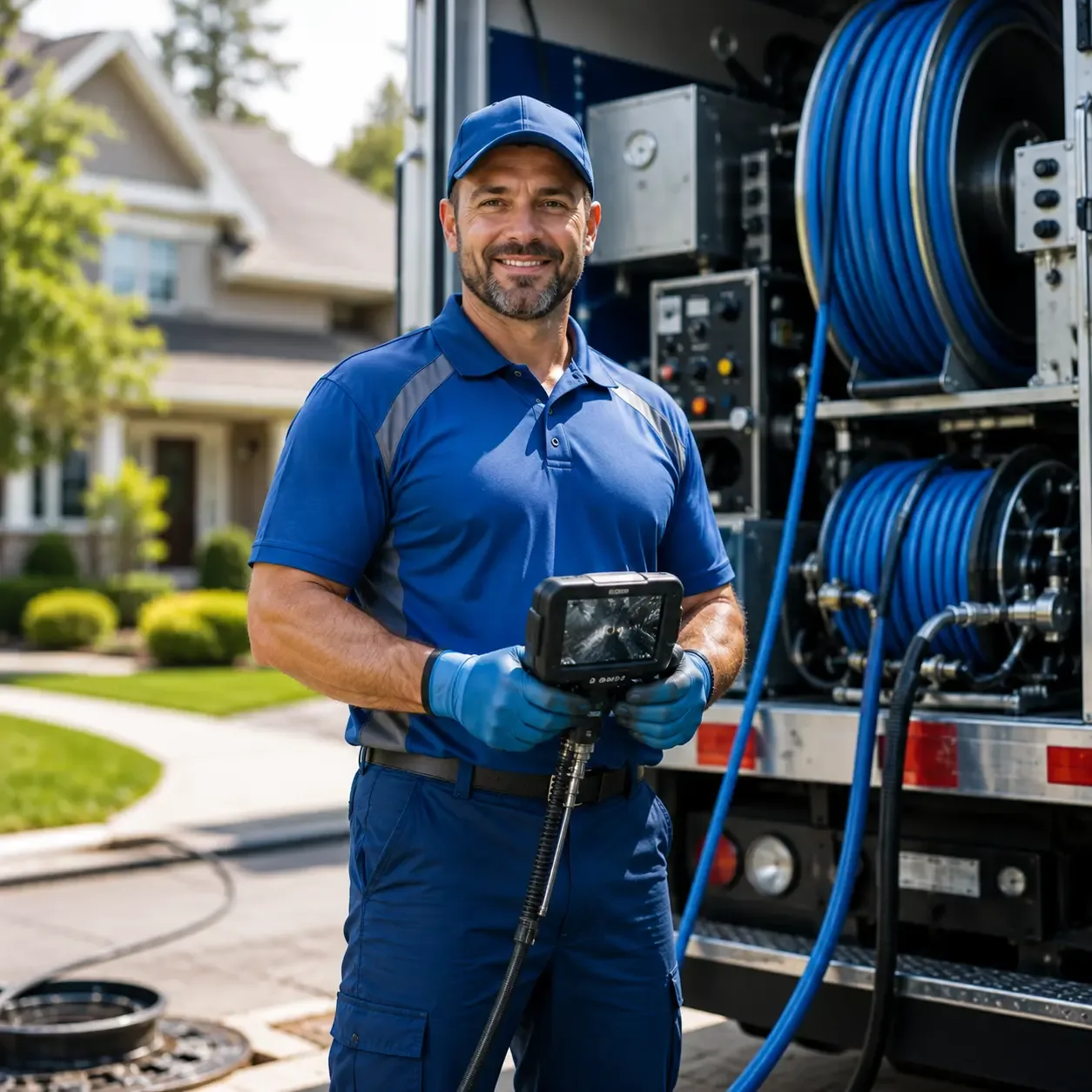 Local outdoor drain cleaning specialists in Milton, WI